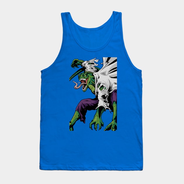 The Lizard Tank Top by Black Snow Comics